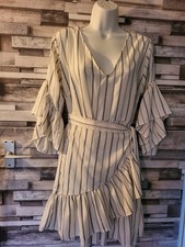 Black & White Stripped  Wrap