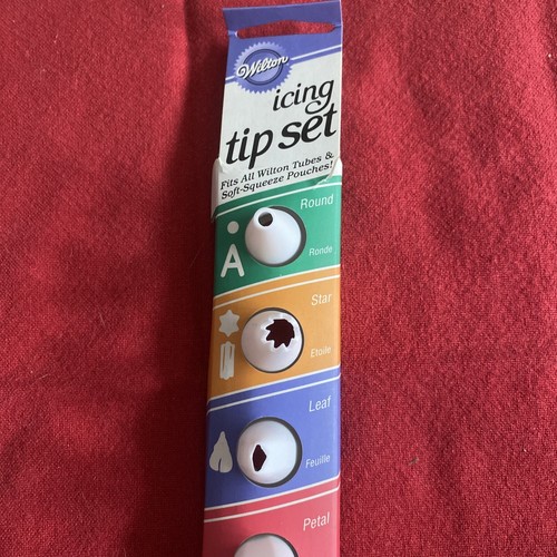 Icing tip set from wilton - 4, pc