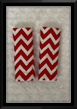 SALE red white chevrons  PRAM