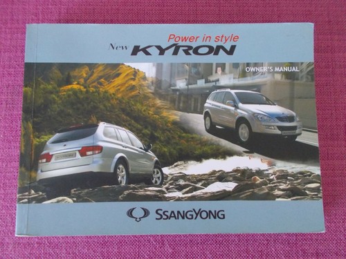 Ssangyong kyron - ssangyong,