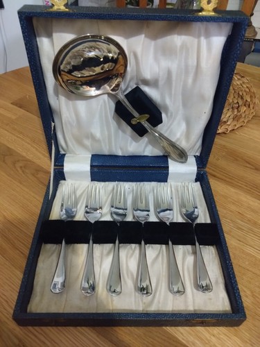 Vintage piece silver dessert - vintage, 7