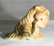 Klima Miniature Porcelain Animal Figure Yorkshire Terrier Scratching E392