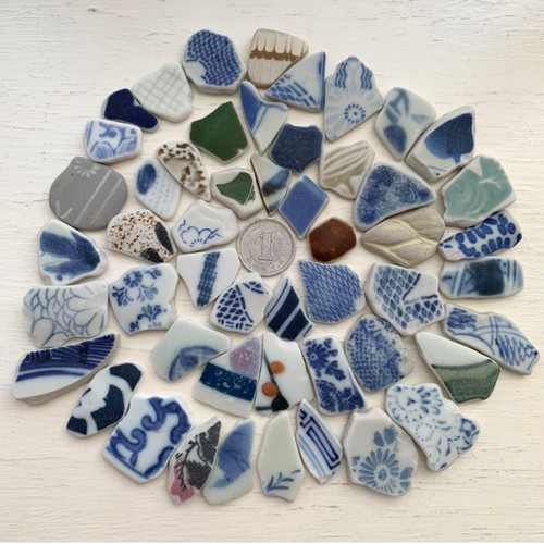 Sea glass from japan - glass,