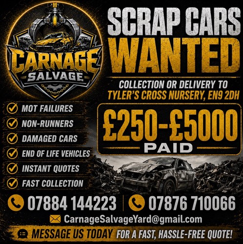 Scrap cars wanted top prices - scrap,