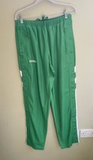 Adidas Vintage Adibreak Popper Tracksuit Bottoms Size Large Made In France