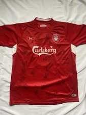 Hand Signed 2005 Liverpool