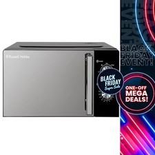 Russell Hobbs RHMM719B Manual Microwave Oven Defrost Function 700W 17L Black