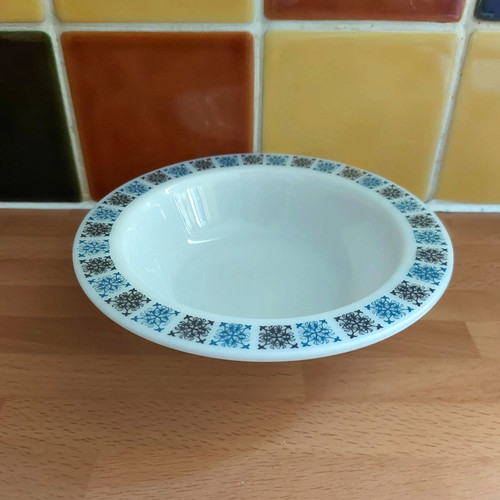 Jaj pyrex chelsea pattern - pyrex,
