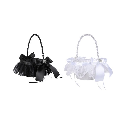 Wedding flower girl basket - wedding,