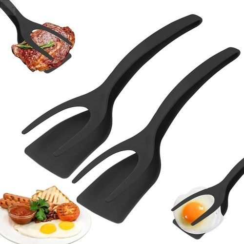 Grip flip spatula tongs - 2,