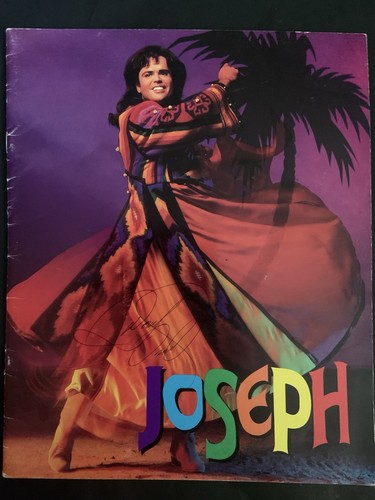 Donny osmond signed program - signed,