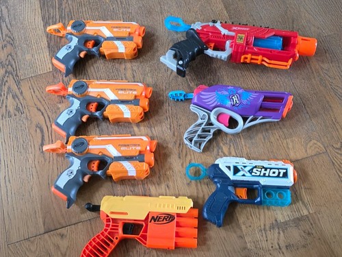 Nerf gun bundle job lot - nerf, 7x
