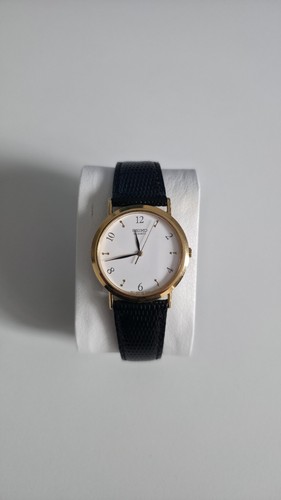 Seiko 7n01 7001 gold plated - gold,