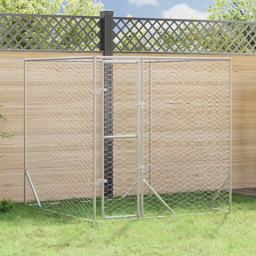 Walplus outdoor dog kennel - outdoor, run