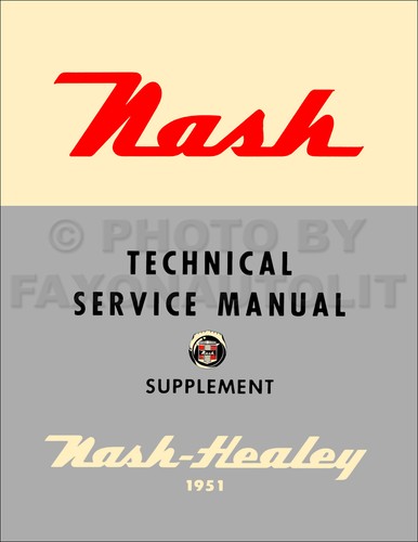 1951 nash healey shop - healey,