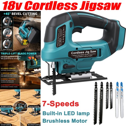 Cordless jig saw brushless - saw,