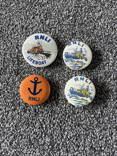 Vintage rnli lifeboats pin - rnli,
