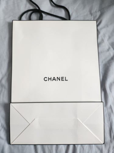 Chanel white gift bag tote - tote,