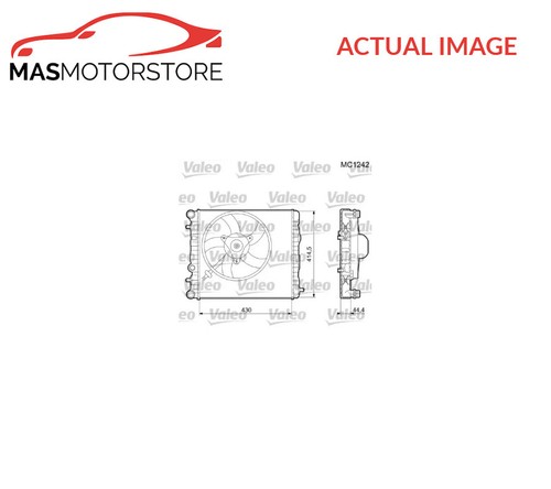 Engine cooling radiator valeo - cooling,
