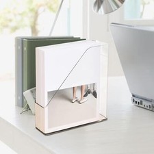 Clear Pet Magazine Holder Desk