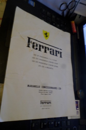 Rare ferrari official - official, gb