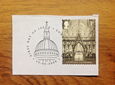 St Pauls Cathedral 2008 London  First Day of Issue   Postmark. Free UK Postage