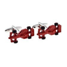 Red Single Seater Motor Racing