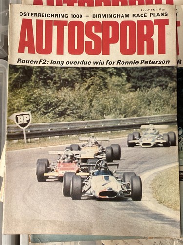 Autosport magazine july - 1, 1971