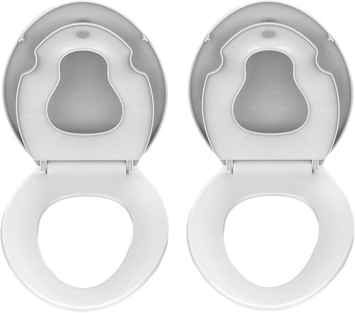 Elongated toilet seat with - toilet,