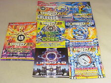 7 UPROAR HAPPY HARDCORE RAVE TECHNO TRANCE GABBER FLYERS DREAMSCAPE HTID PK 1