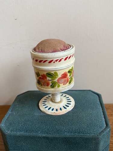Antique 19c pin cushion - antique,