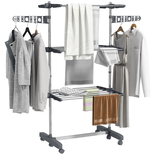 Tier large clothes - 3-tier,