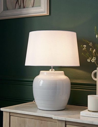 Next grey kemble table lamp - kemble,