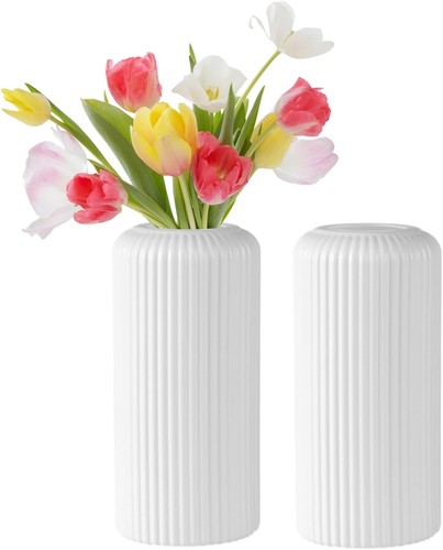 Plastic vase for flowers 2 - plastic,