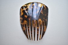 Hair Comb Faux Tortoiseshell 30's  Art Deco  Spanish Peineta medium antique