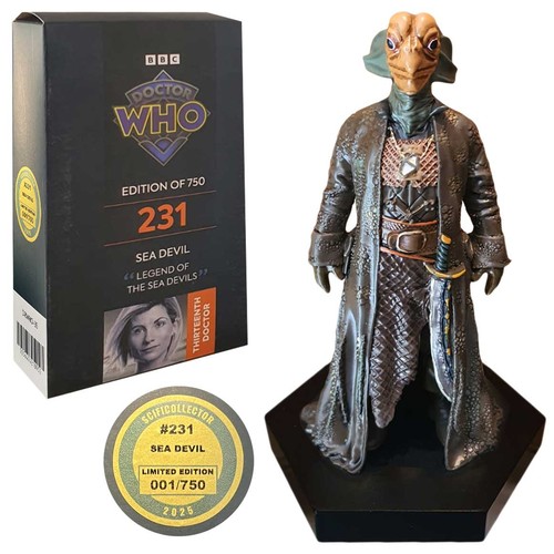 Doctor who sea - devil, figure
