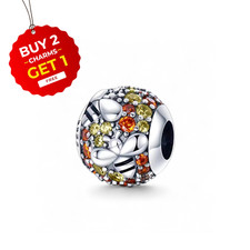 Bumble Bee S925 Sterling Silver Bead Charm for Women