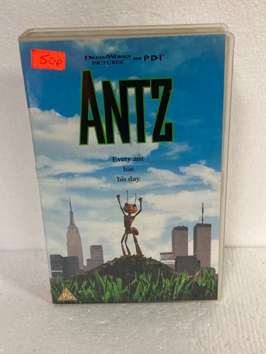 Antz vhs video big - -, box