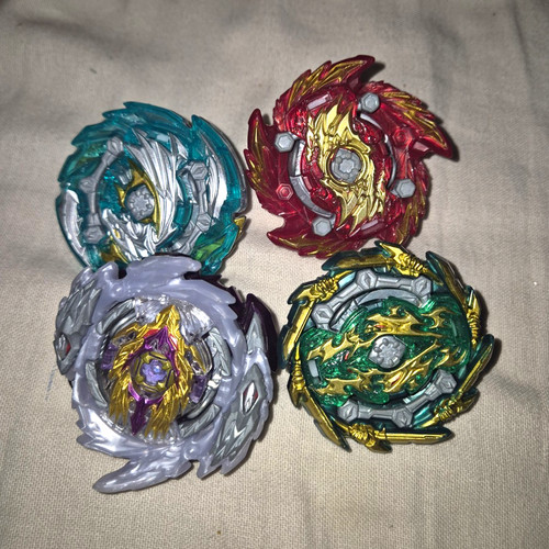 Metal spinning battle tops lot - spinning,