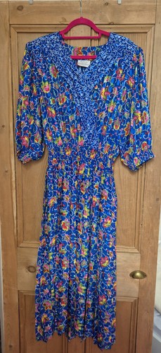 Vintage kanga collection - kanga, blue