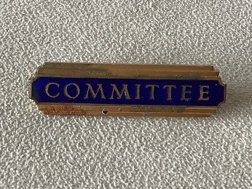 Badge committee blue - badge,