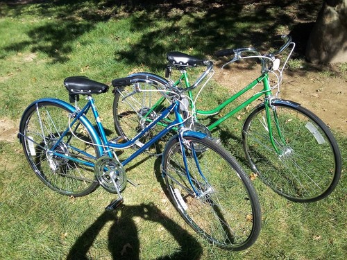 Schwinn tandem green - tandem,