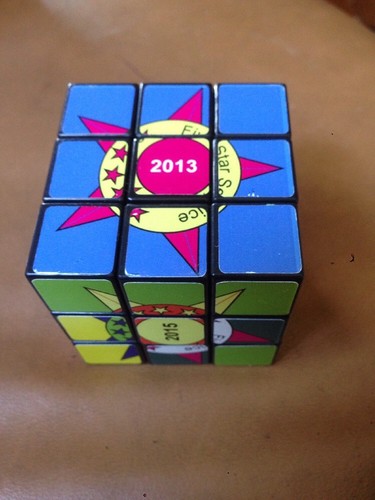 Bin rubik cube - rubik's, five
