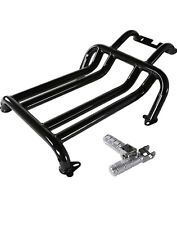 NCY Foot Rest Brace Kit Black For A Honda Ruckus, Zoomer.
