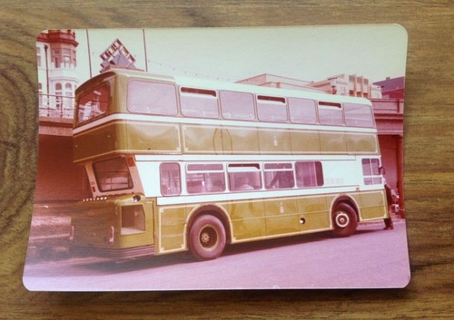 Photograph blackpool bus - blackpool,