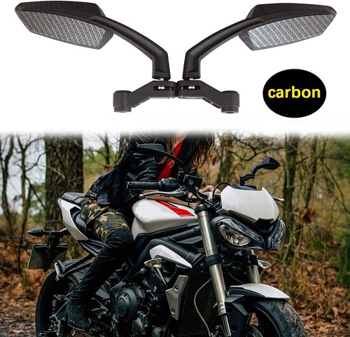 Pair motorcycle rearview - rearview, side
