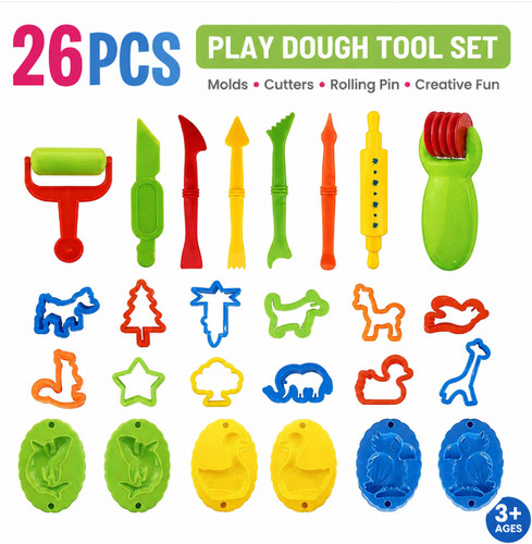 26pcs play doh tools - 26pcs,