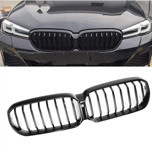 Kidney black front bumper - black,