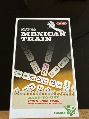 Tactic mexican train dominoes - train,