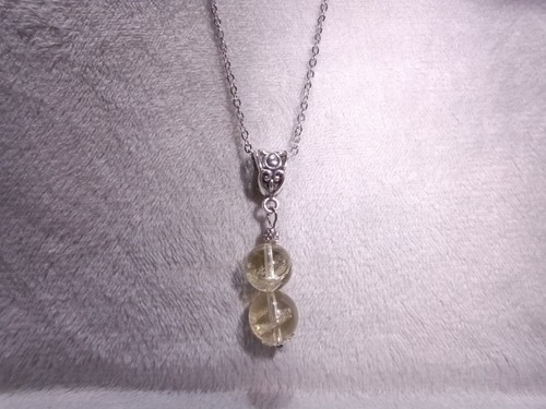 Lemon azeztulite quartz - lemon,